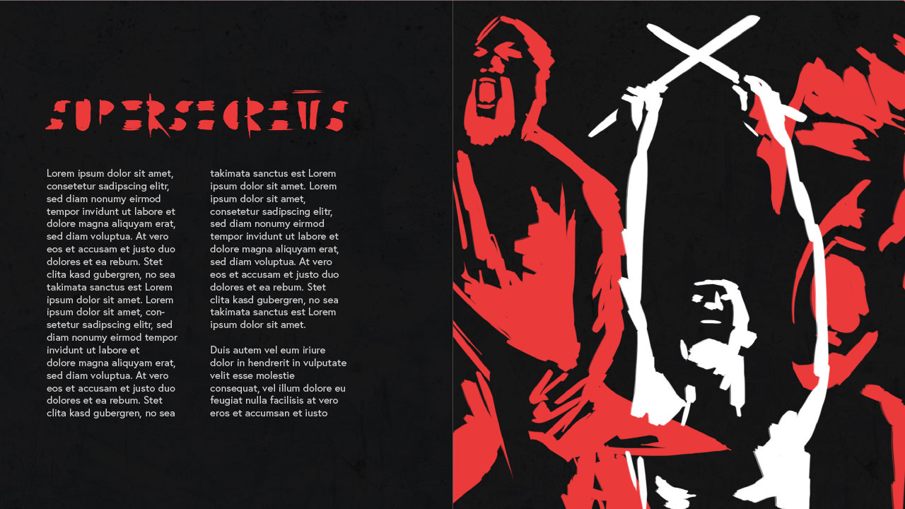 Corporate Design "Supersecrets" - Album Booklet